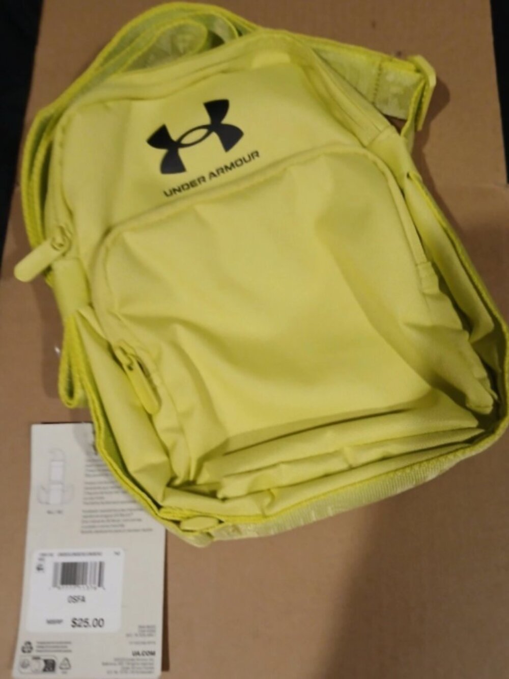 Under Armour Unisex Crossbody Bag Bright Yellow